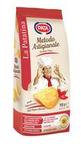 Pata Patatina Rankų darbo traškučiai su čili pipirais 150g Italijos