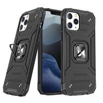 Wozinsky Ring Armor dėklas skirtas iPhone 12 Pro Max, juodas