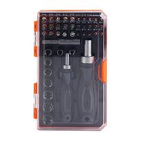 Ratchet Screwdriver Set - Household Repair Kit black