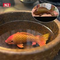 Spalvą keičiantys Koi karpiai Kūrybingos stalviršio arbatos stalo dekoracijos Du žuvų pranešimai Laimė Zen arbatos reikmenų priedai as the picture