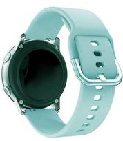 iLike Hurtel Silicone Apyrankė TYS band skirta Samsung Galaxy Watch 40 / 41 / 42 / 43 / 44 mm - turquoise