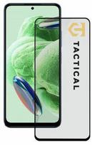 Tactical apsauginis stiklas Shield 5D skirtas Xiaomi Redmi Note 12 5G su juodos spalvos krašteliu