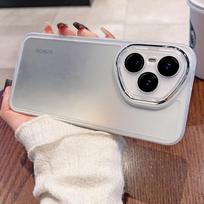For Honor 400 Pro Case Honor 400 Pro Phone Case DNP-NX9 Cover Shookproof Plating Silicone back cover HONOR 400 Pro gray