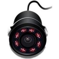 Automobilio priekio / galo vaizdo kamera įleidžiama tiesi 18.5mm - su atstumo rėmeliu ir IR LED apšvietimu PAL 170*