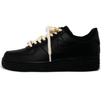 Nike Air Force 1 Black Warrior Minimalist Style Abrasion Resistant Abrasion Resistant Low top Skateboard Shoes Unisex CW2288-001(Team562-) 35.5