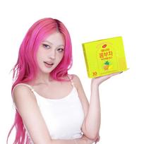 Dongsuh Apple Cider Vinegar Kombucha Pineapple Mango 150g (30 Sticks) Mango 150g (30 Sticks) yellow