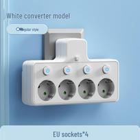 EU Socket Adapter for Germany, France, Netherlands, Denmark, Finland, Norway, Poland, Portugal, Austria, Belgium