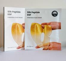 Kolageno šilko peptidų ampulės serumas Silk Peptide Face Mask (Single Sheet) beige