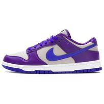 Nike Dunk Abrasion Resistant Breathable Low top Skateboard Shoes Men's Purple Gray HF5441-005 36 pilka spalva