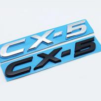CX-4 CX-5 letter Digital trunk logo Car stickers for Mazda CX 4 5 SUV series modified rear accessories displacement label decals wcgvh11 matte black