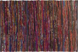 Beliani Kilimas BARTIN juodas 160 x 230 cm