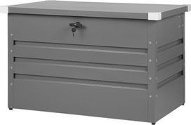 Beliani Sodo dėžė CEBROSA 100 cm 62 cm pilka