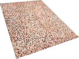Beliani Kilimas TORUL rudas 160 x 230 cm iš natūralios odos