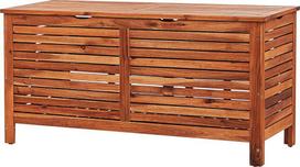 Beliani Sodo dėžė RIVIERA 130 cm 48 cm, ruda