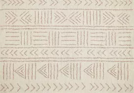 Beliani Kilimas EDIRNE smėlio spalvos 160 x 230 cm medvilninis