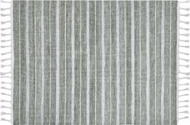 Beliani Kilimas BADEMLI tamsiai žalias 160 x 230 cm