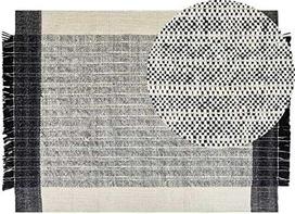 Beliani Kilimas KETENLI baltas 160 x 230 cm vilnos