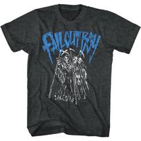 Fall Out Boy Grim Reapers Men's T Shirt Punk Rock Tee Official Band Merch FOB L gray