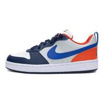 Nike Court Borough Breathable Low top Kids' Skateboarding Shoes White Blue Sneakers DV5456-401 38
