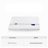 Mling Deep Sleep Pro Memory Foam Pillow, 10cm Height white