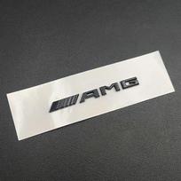 2025 Hot AMG Maybach 4 Matic Emblem Decal Car Sticker Accessories For Mercedes Benz Brabus Smart W204 GLC CLA W205 W203 W206 W10 gray