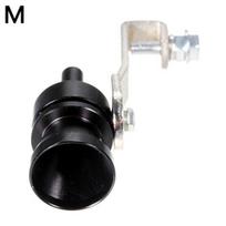 Išmetamųjų dujų netikras turbo duslintuvas Blow Off Valve Whistle Pipe Sound Simulator Whistle XL gray