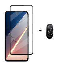 6in1 Glass For Poco M7 Full Cover Tempered Glass Xiaomi Poco M7 Screen Protector HD Protective Phone Lens Film Poco M7 4G For Poco M7 4G&Poco M7