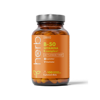 HERB B-50 Vitamin B-complex+ 100 vcaps
