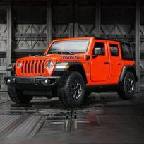 1:24 Wrangler Rubicon 4Xe Alloy Car Model Simulation Diecasts Metal Off-Road Vehicles Car Model Toys Gift red