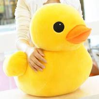 Didelė geltona anties lėlė pliušinis žaislas miela maža antis pagalvėlė antis antis lėlė vaikų gimtadienio dovana 20cm [0.09kg] yellow