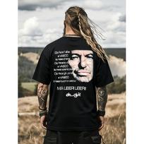 Vasco Rossi Liberi Liberi 2000 Iconic Logo T-Shirt - Italian Rock Merch Suitable for Concerts, Retro Music Fan Apparel, Crew Neck Casual Shirt for 2XL juoda