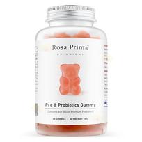 Rosa Prima prebiotikai ir probiotikai gumyčiai iš UNICHI (60 guminukų) Palaiko virškinimo sistemos sveikatą 60 tablets × 1