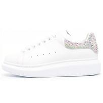 Alexander McQueen Strass Spoiler Žemi Stilingi Riedlentės Batai Moteriški Ryškiai Balti 666407WIA4Z9069 41 white
