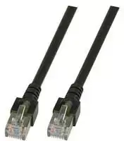 EFB Cat5e, 10m kabelis sieciowy juoda SF/UTP