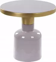 Beliani Pagalbinis staliukas LOMITA metalinis violetinis
