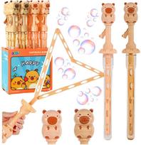 Lean Toys Muilo burbulų lazdelė Capybara 49,5 cm 100 ml