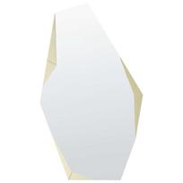 Beliani Sieninis veidrodis ARGUEL 68 cm 120 cm auksinis