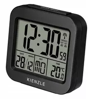 KIENZLE kelioninis žadintuvas su vidaus temperatūros ekranu