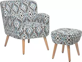 Sofa Beliani Fotel TUMBA su pakoja, spalvotas