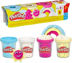 PLAY-DOH Konfeti plastilino rinkinys, 4 vnt.