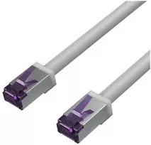 Shiverpeaks Kabelis krosowy Flexline RJ-45, Cat 6a, S/FTP, pilka, 0.25 m (FL31-28000)