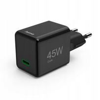 Hama Supermini Gan 45w Usb-c įkroviklis, juodas
