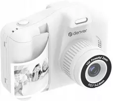 Skaitmeninis fotoaparatas vaikams su drukarką Denver KPC-1370W 2.8" balta