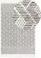 Beliani Kilimas KAVAK juodas 160 x 230 cm vilnonis