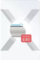 4kom.pl Apsauginis stiklas hartowane do tabletu Lenovo Idea Tab 11'', skaidrus