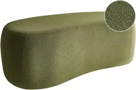 Beliani Pufas BAYARD, boucle, žalias