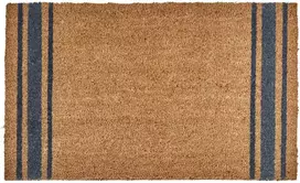 Beliani Durų kilimėlis PORTAGE natūralios spalvos 40 x 60 cm iš kokoso pluošto