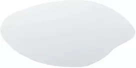 Beliani Vonios veidrodis su LED apšvietimu SOLOGNY 120 cm x 60 cm, sidabrinis