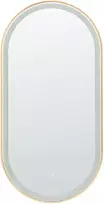 Beliani LED vonios veidrodis CHIDDES 60 cm 120 cm sidabrinis