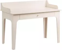 Beliani Rašomasis stalas MONTIRA šviesiai smėlio spalvos 118 cm 60 cm